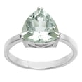 thumbnail image 3 of Prasiolite (Green Amethyst) - Brazil 925 Sterling Silver Ring s.8 Jewelry DGR1107_F_8 R-1020, 3 of 7