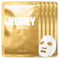 thumbnail image 1 of Mascarilla LAPCOS Honey con ácido hialurónico, paquete de 5, 1 of 8