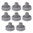 thumbnail image 1 of 8 X Dishwasher Lower Rack Wheel And Stud Wd12x10231 Replacement For Ge, 1 of 2