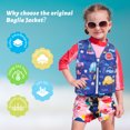 thumbnail image 3 of Boglia Kids Swim Vest,Toddlers Floaties Life Jacket Buoyancy Swimsuit with Adjustable Safety Strap for Boys Girls Swimming Training Aid,22-66lbs/1-6 Years, 3 of 7