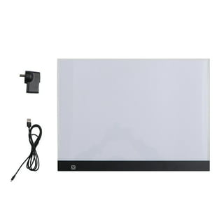 Carevas A4 Size Ultra-thin LED Light Pad Box Painting Tracing Panel  Copyboard 3-Level Adjustable Brightness for Cartoon Tattoo Tracing Pencil  Drawing 