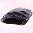 thumbnail image 1 of BESTYASH 1Pc Hairdressing Pouch Black Multifunction Waist Bag with Adjustable Buckle for Tools, 1 of 8