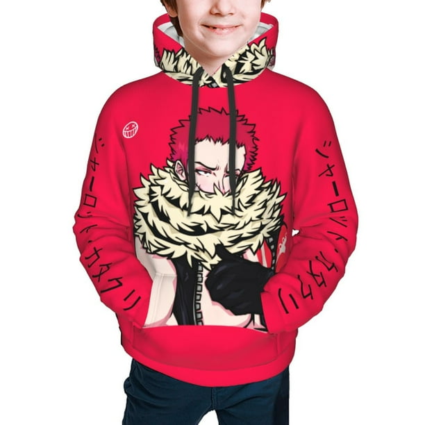 One Piece Anime Katakuri Hoodie for Boys & Girls 3D Print Cartoon Fans