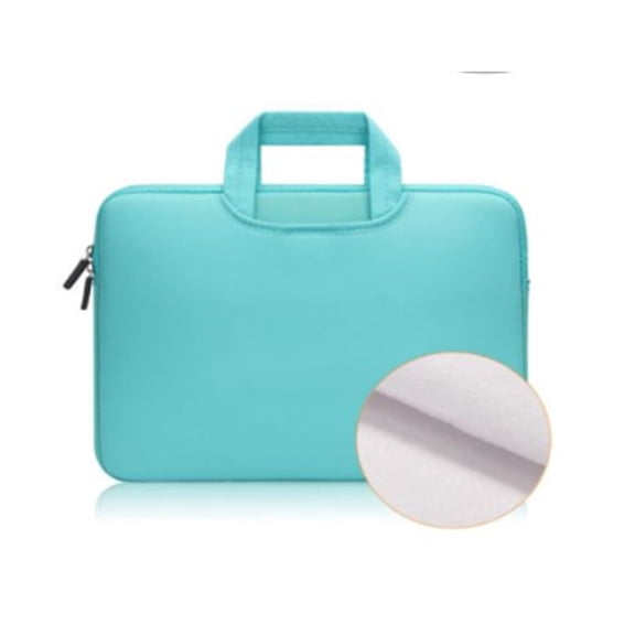 GJX 2026 New Laptop Sleeve 11 Inch Waterproof Plush Laptop Sleeve Scratch Resistant Tablet Carrying Case for Macbook Apple Samsung Chromebook Hp Acer Lenovo,Green