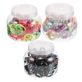 thumbnail image 1 of FUTUREORYY 150pcs Small Multicolor Hair Bands Rubber Spring Colors Elastic Durability for Girls Everyday Use, 1 of 7