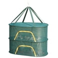 thumbnail image 1 of enjoywould 1/2/3 Layer Hanging Mesh Drying Basket U-shaped Zipper Design Food Fish Clothes Hanging Drying Net Outdoor Foldable Hanging Mesh Dryer, 1 of 8