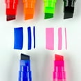 thumbnail image 6 of ArtSkills Jumbo Chisel-Tip Markers, 6-Pack, Assorted Neon & Classic Colors for Posters & Signs, 6 of 9