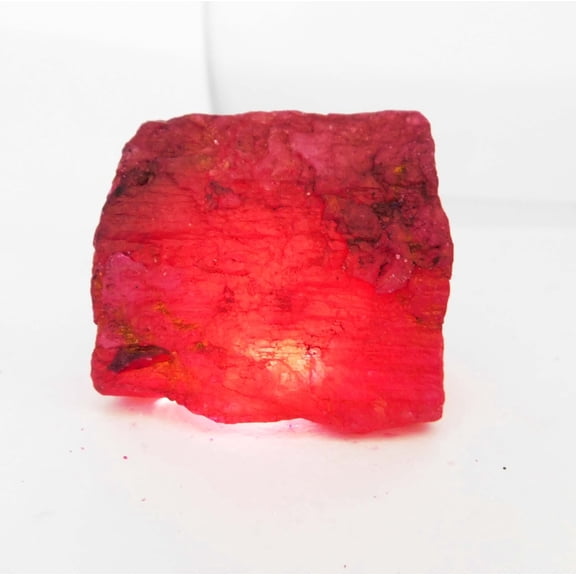 Earth Mined Red Ruby CERTIFIED 425 Ct Natural Huge Rough Loose Gemstone