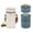 D1-Blue large*1 +small*2, variant on Thermal Bento Lunch Box Set,Thermal Compartment Lunch/Snack Box,Portable Insulated Lunch Container For Adults Work, Stainless Steel Keep Warm Food Container With Bag, Induction Cooker(Blue420ML)