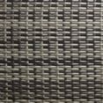 thumbnail image 5 of Teal Island Designs Wicker 47 1/2" Wide Bronze Outdoor Storage Bench, 5 of 9