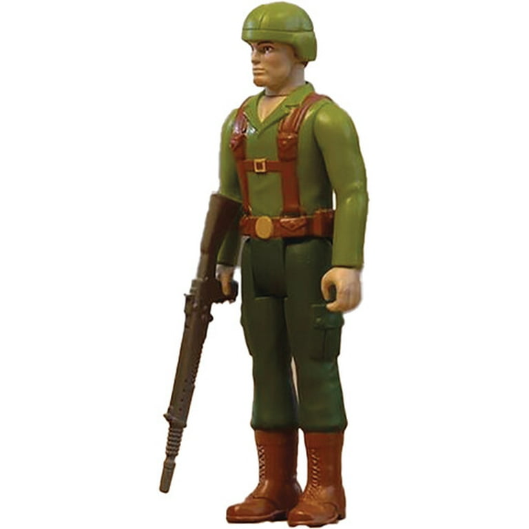 G.I. Joe Trooper Greenshirt Tan Infantry Army Grunt Animated