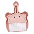 thumbnail image 4 of Small Broom and Dustpan Set Adorable Bear Theme Role Playing Little Housekeeping pink, 4 of 7