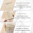 thumbnail image 3 of Manoplas de invierno YUHAN PRETTY Warm, de punto polar, de lana, para mujer, 3 of 6