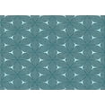 thumbnail image 1 of Ahgly Company Tapis d'Intérieur Lavables en Machine Rectangle Transition Bleu Lagon Bleu, 2' x 4', 1 of 7
