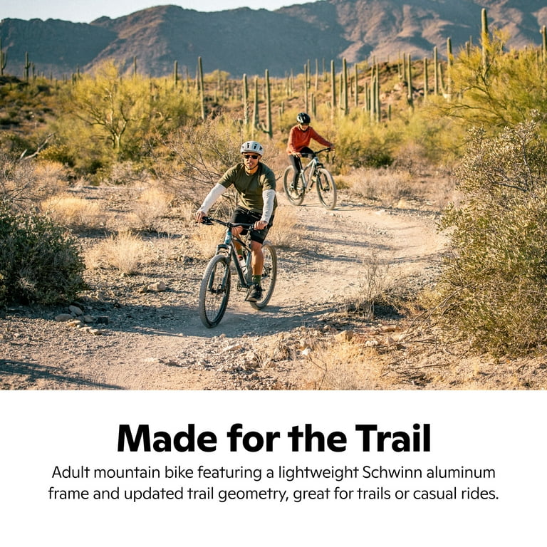 Schwinn Axum Sport Adult Men's 27.5-in. Mountain Bike, Medium Frame, Blue Bicycle