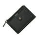 thumbnail image 4 of Cartera portátil para mujer, pequeña cartera organizadora de cuero PU, embrague para teléfono, corta, compacta, con ventana de identificación, bolsa Negro Sunnimix Cartera pequeña, 4 of 7
