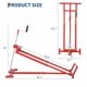 thumbnail image 5 of Garvee Gato elevador para cortacésped, capacidad 880 lb, para cortacésped de asiento, giro cero, tractores de jardín, mango de doble potencia con manivela manual, soporte plegable telescópico, 5 of 8