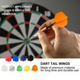 thumbnail image 4 of HLONK 2 Set/45pcs Darts Board Accessories Sports Supplies Accessory Solid Color Wings Outdoor, 4 of 6