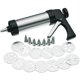thumbnail image 1 of Juego de 22 piezas de pistola de decoración multifuncional de acero inoxidable, máquina de galletas prensada a mano, herramientas para hornear Diy", 1 of 5