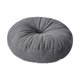 thumbnail image 3 of Cojín Redondo para Piso Adultos Niños Almohada Multifuncional Asiento Decorativo Silla Meditación Corduroy Resistente Adecuado para Relajación Lectura Gris, 3 of 8