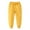 Yellow, variant on SNKSDGM Girls Sweatpants Size 10-12 Slim Girls' Autumn Winter Style Long Pants Sports Elastic Children'sPants Boys Pants 3-4 Years