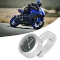 thumbnail image 4 of Alinory Universal Motorcycle Handlebar Mount Clock Metal Hand Grip Bar Watch Accessory Motorcycle Modification, 4 of 8