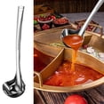 thumbnail image 4 of Soup Spoons Stainless Steel 316 Stainless Steel Oil Separating Spoon Kitchen and Household Oil Filtering Soup Spoon Kitchen Spoons for Cooking,Stainless Steel Ladle,Stainless Steel Spoon, 4 of 9