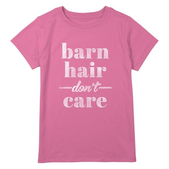 Girl's Lost Gods Barn Hair Don't Care Graphic T-Shirt