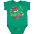 thumbnail image 3 of Inktastic Who Needs Santa when I Have Nana Boys or Girls Baby Bodysuit, 3 of 5