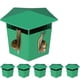 thumbnail image 1 of Trampas para caracoles naturales de 6 uds, trampas para cerveza, trampas para babosas de caracol, colector de caracoles ecológico verde, trampa para caracoles en caja con herramientas de excavación y TUNC Sencillez, 1 of 5