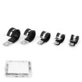 thumbnail image 4 of AMONIDA Pipe Clamps 42pcs R Type Assortment Stainless Steel 5 Sizes 1/4in 3/8in 1/2in, 4 of 8