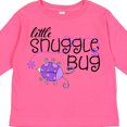 thumbnail image 4 of Inktastic Little Snuggle Bug Purple Beetle Boys or Girls Long Sleeve Toddler T-Shirt, 4 of 5