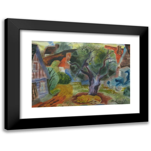 Richard Sussman 14x11 Black Modern Framed Museum Art Print Titled - Summer Day (ca. 1939)