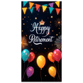 thumbnail image 2 of Decorative Design Happy Retirement Banner Colorful Balloons Party Backdrop Celebration Banner for Retirement Party Indoor Decoration Event Celebration, 2 of 7