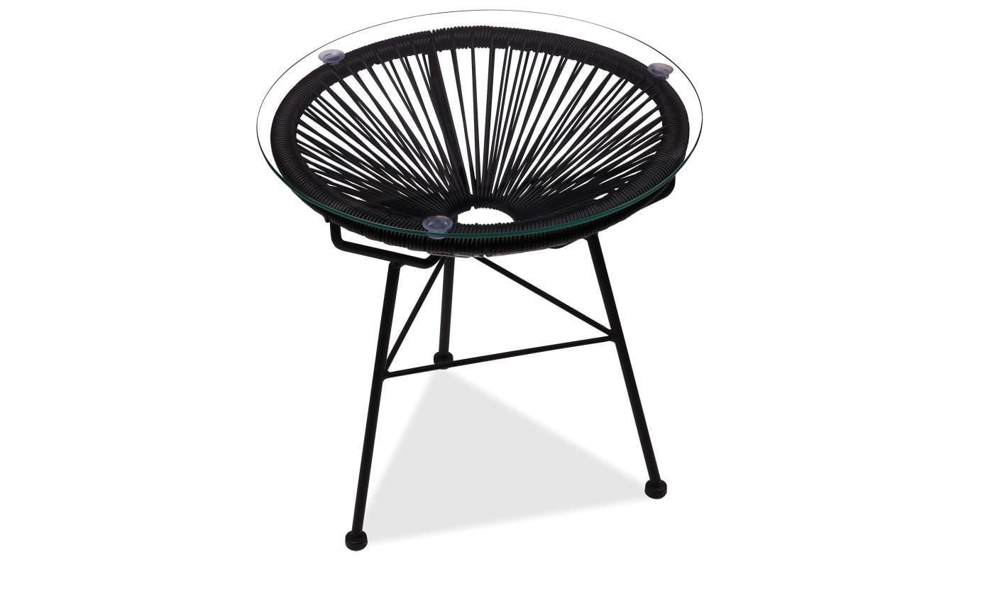 Acapulco Side Table in Black