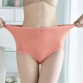 thumbnail image 3 of Bragas de mujer de 7 colores, nueva moda de verano 2024, ropa interior de talla grande XL XXL, bragas de tiro alto para mujer, ropa interior sexy, 3 of 5