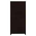 thumbnail image 6 of Wooden Bookcase with 3 Shelves and 1 Drawer Dark Brown - Saltoro Sherpi, 6 of 7