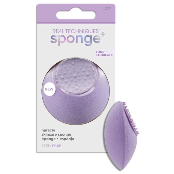 Esponja para el cuidado de la piel Real Techniques Miracle con colágeno vegano