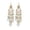 Colorful, variant on 2pcs Bohemian Tassel Bead Earrings, Vintage Ethnic Style Exaggerated Long Earrings, Personalized Boho Dangle Earrings with Tassel and Bead Details, for Daily Wear, Parties, Easter Decor, Colorful