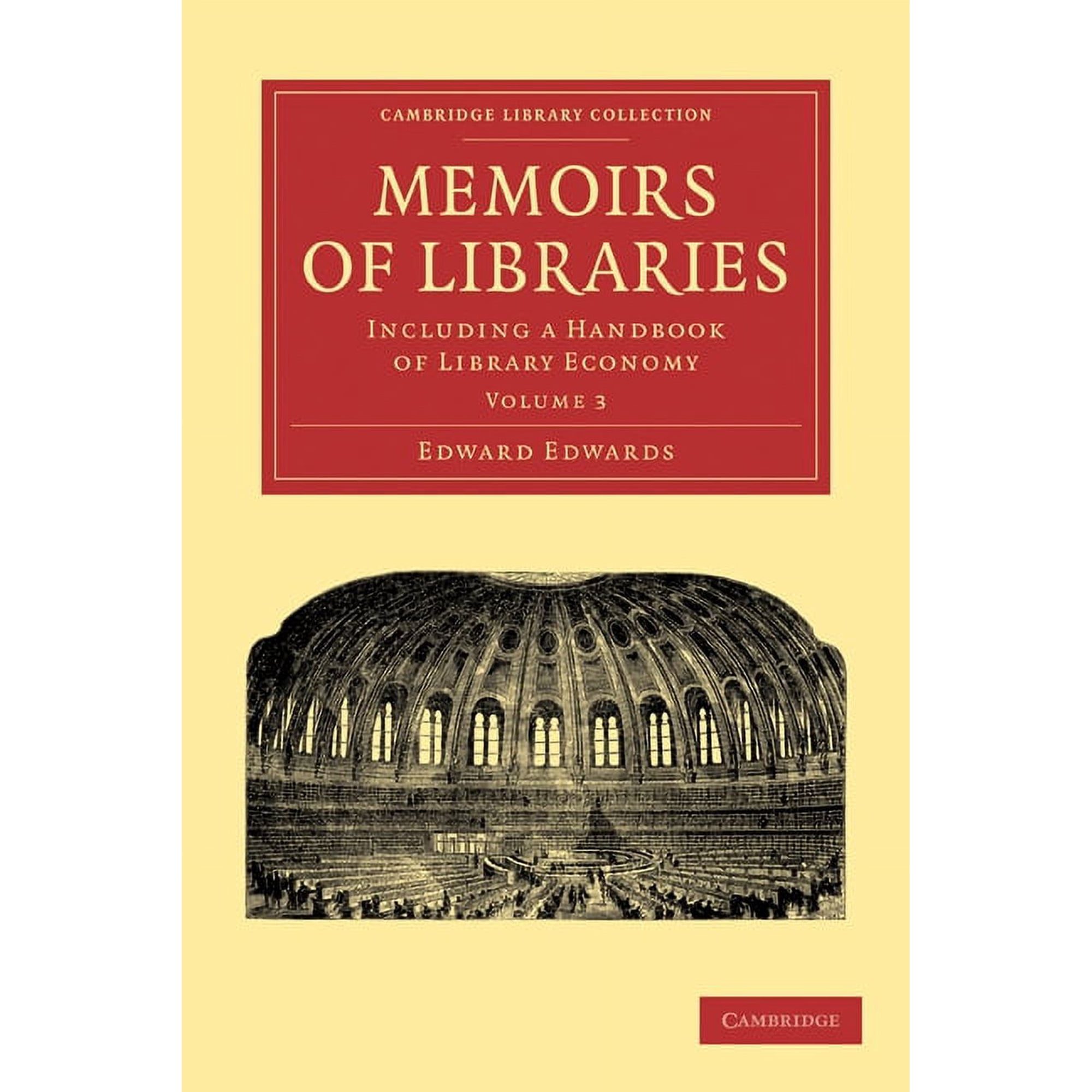 Memoirs of Libraries - Volume 3 (Paperback)