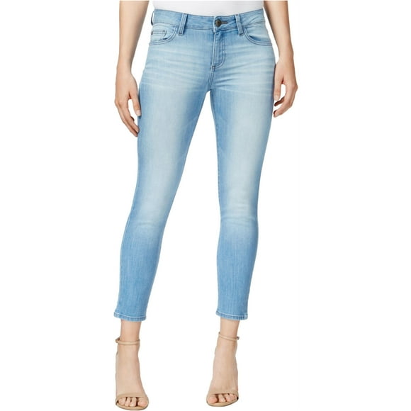 DL1961 Womens Florence Instasculpt Cropped Skinny Fit Jeans, Blue, 32 Short