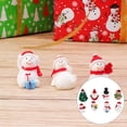 thumbnail image 3 of Gymnture 8-Piece Mini Christmas Figurines Set for , Dollhouses, and Holiday Decorations, 3 of 10