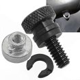 thumbnail image 2 of Black Rear F Seat Bolt Tab Screw Nut for Sportster XL 883 1200 Fatboy Road King Motorcycles, 2 of 5