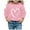 Pink, variant on Ltctricy Toddler Boys Girls Sweatshirt Cute Crewneck Unisex Baby Clothes Pullover Tops Loose Fashion Fall Outfits