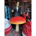 thumbnail image 4 of Large Red Mushroom Over Sized Statue, 4 of 8