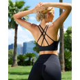 thumbnail image 3 of Sujetador deportivo RUNNING GIRL WX3007 negro para mujer, 3 of 7