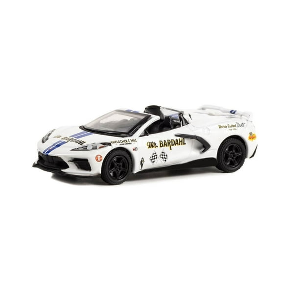 2022 Chevy Corvette C8 Stingray Convertible, White - Greenlight 41150B - 1/64 Scale Diecast Car