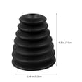 thumbnail image 2 of FONDOTIN 2Pcs Drill Dust Cover Collector Silicone Preventing Dust for Home Use and Industrial Use, 2 of 7