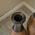 thumbnail image 3 of 3-piece Retro Handmade Rattan Flower Vase, Tall Large Floor Vase, Multicolor Finish, 3 of 7
