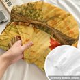 thumbnail image 4 of Twin Sze Fitted Sheet Set - Fall Forest 2 Piece Bedding Sets 16" Deep Pocket Fitted Sheet with 1 Pillowcase, Thanksgiving Gnomes Mushroom Maple Leaves Trees Brushed Microfiber Hotel Luxury Bed Sheets, 4 of 9